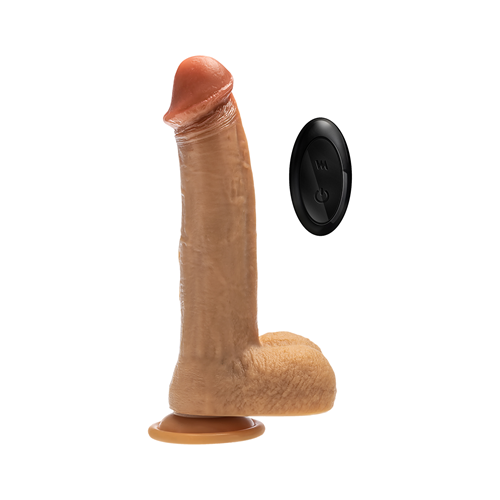 Dr. Skin - Dr. Phillips - Stotende draaiende en vibrerende dildo - 21,6 cm